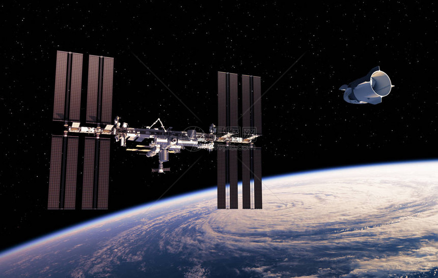 商用航天飞机和空间国际空间站3图片