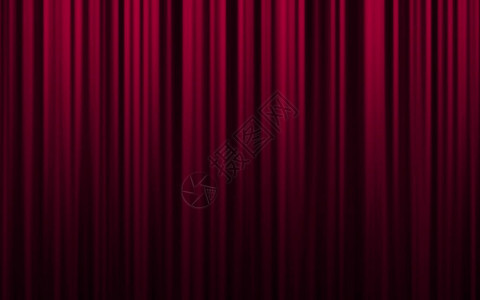 红舞台剧幕背景图片