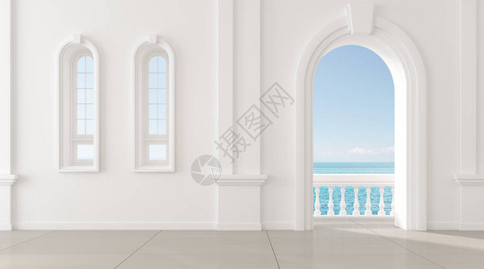 以地中海风格的客厅观景图片