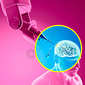 让你的心灵如春可以让你连接到人脑准备好安装在人类头骨中的Neuralink传感器设计图片