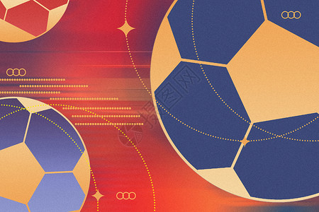 世界杯足球网复古弥散风世界杯背景设计图片