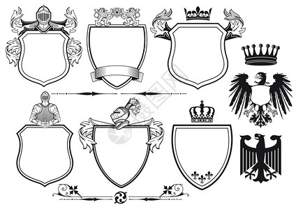 皇家骑士徽章图片
