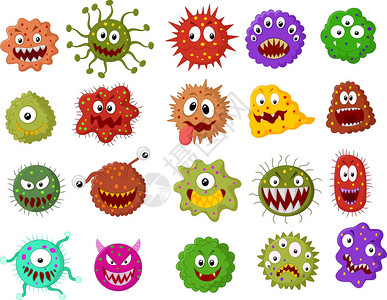 Cartoon细菌集图片