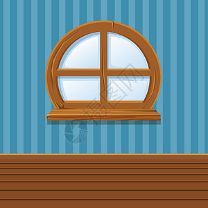 木制窗户家里室内图片