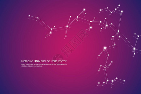 钢绞线抽象的分子背景基因和化学化合物医疗技术或科学概念矢量图设计图片