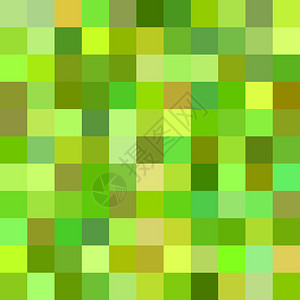 几何抽象的平方板图案背景绿色多调图片