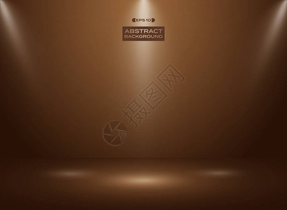黑巧克力可可颜色摘要在演播室背景与灯向量eps10图片
