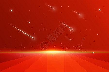 云南旅游宣传简约红色光效背景设计图片