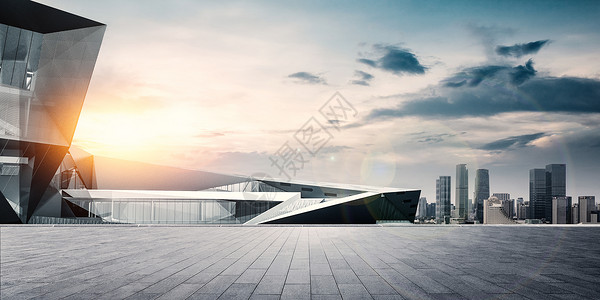 广州体育馆大气商务建筑城市设计图片