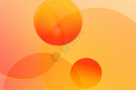 橙色抽象玻璃背景背景图片