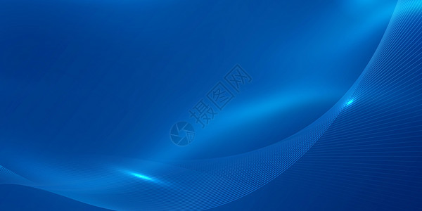 71背景蓝色光效商务科技背景设计图片