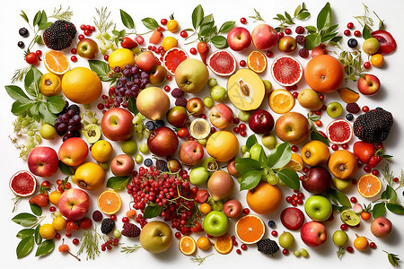 健康水果背景图片