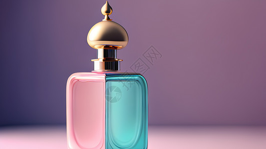 香水瓶背景图片