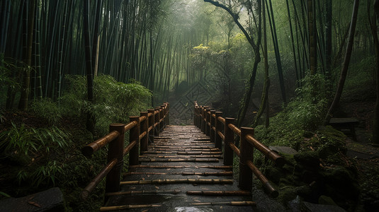 美丽的乡村小路背景图片