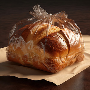烘焙面包袋装面包高清图片