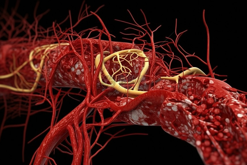 医疗血管剖析图片