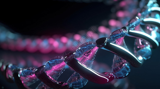 3D基因组DNA科学高清图片素材