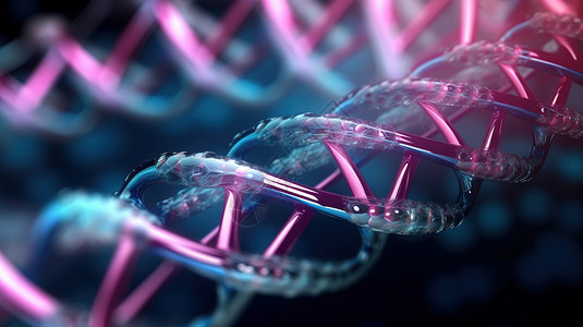3D变异基因组DNA图片背景图片