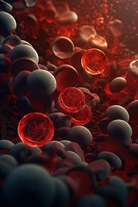 血液细胞背景图片