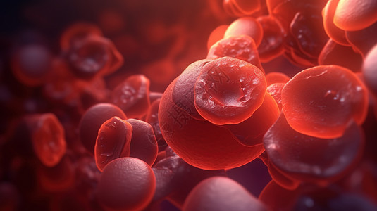 红细胞分裂背景图片