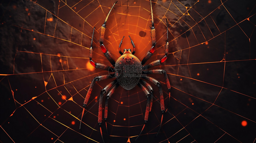 科幻的蜘蛛图片