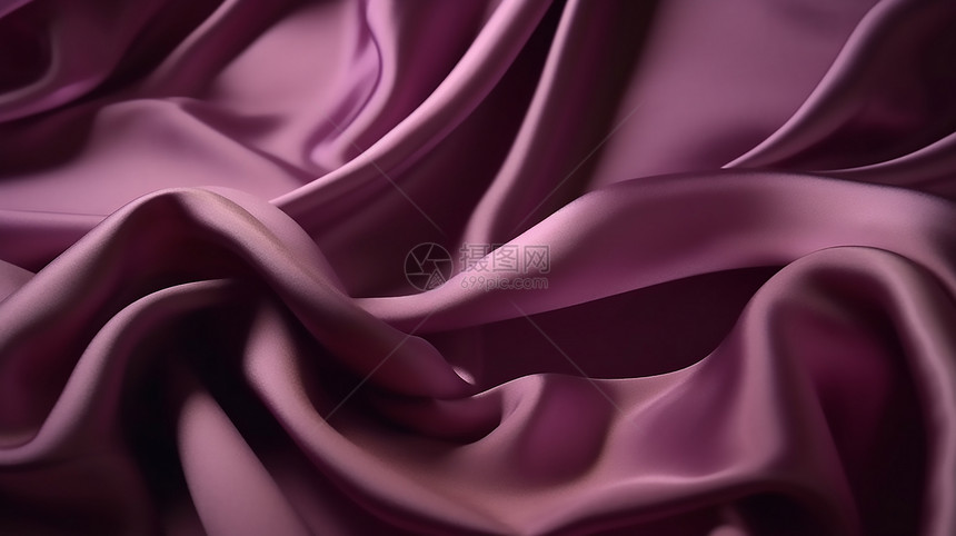 优雅紫色丝绸极简背景图片