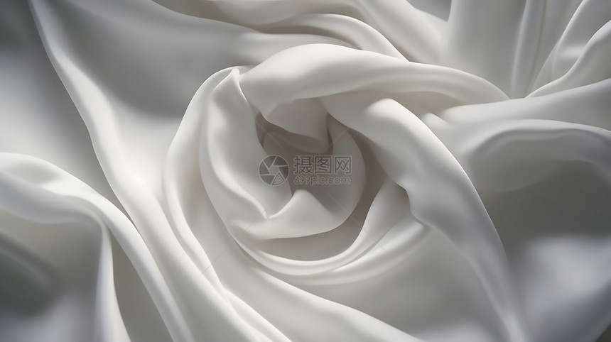 白色丝绸极简背景图片