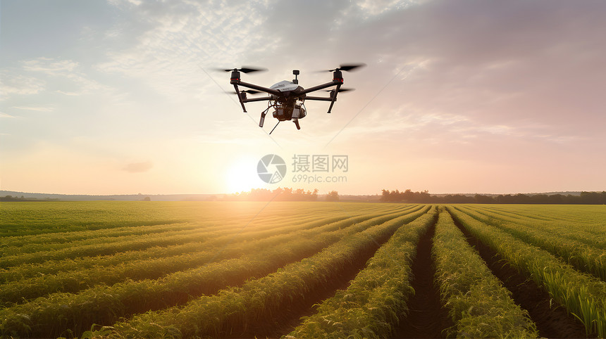 科技农场无人机图片