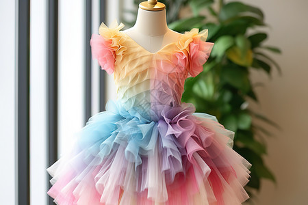童装服装设计好看可爱的裙背景图片