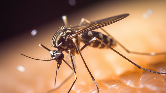 有害昆虫动物蚊特写害虫高清图片素材