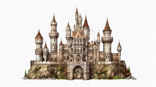 童话中的城堡图片