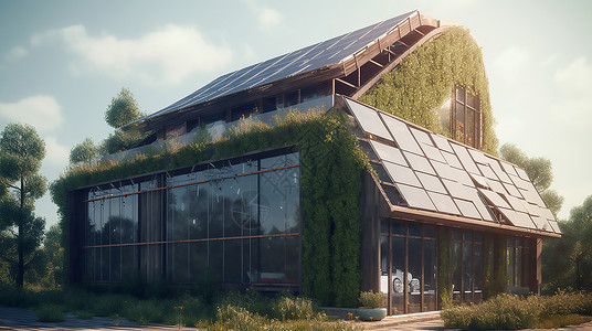 环保太阳能房屋图片