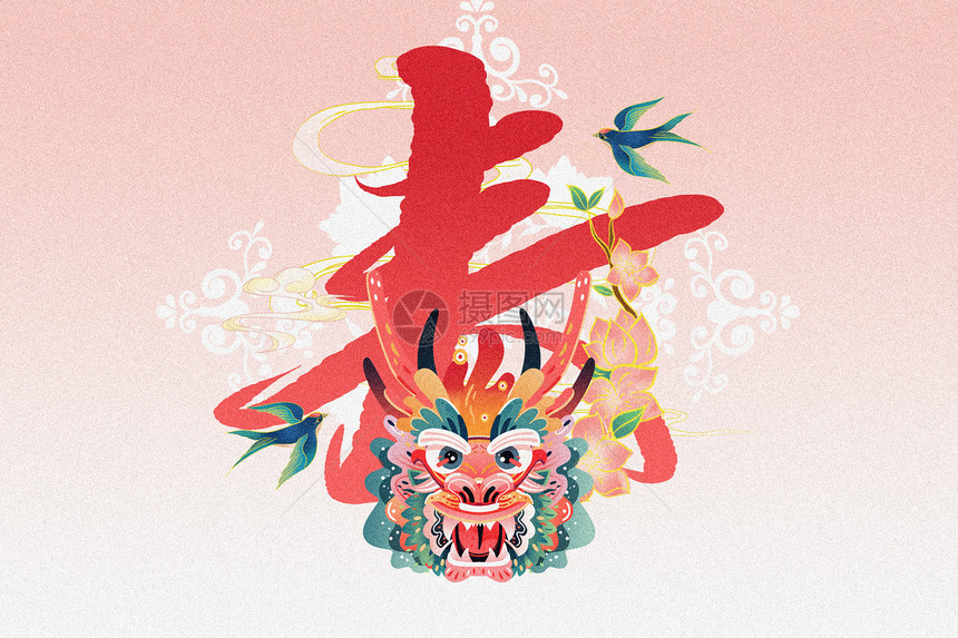 新春好年-创意背景高清图库