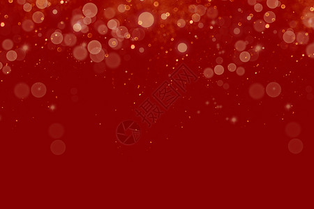 新年节目单新年创意红色光斑背景设计图片