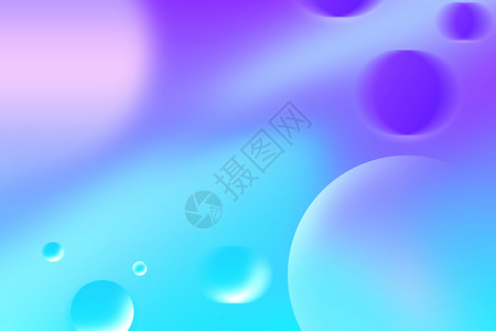 球体渐变蓝紫色弥散电商背景设计图片