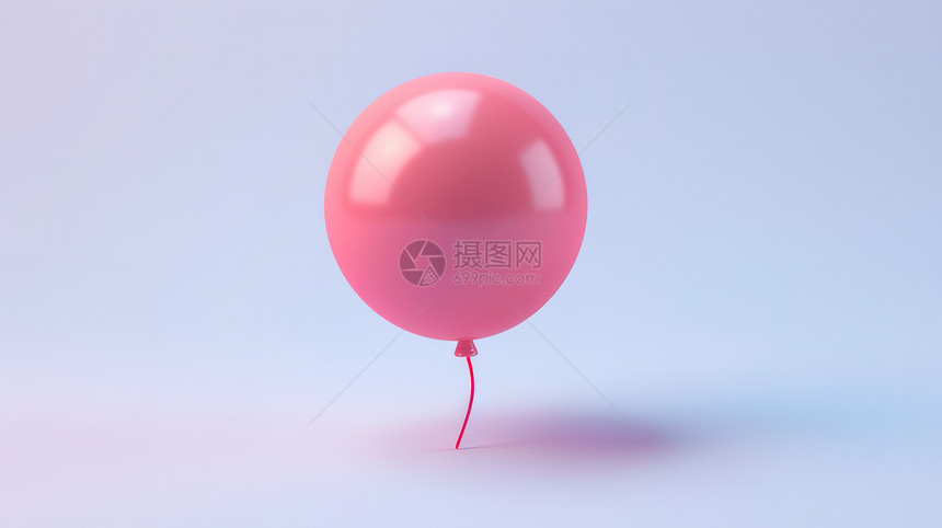 可爱立体气球3D图标图片