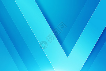 蓝色透明几何玻璃纯净清透背景设计图片