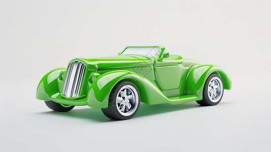 小汽车3D图标背景图片