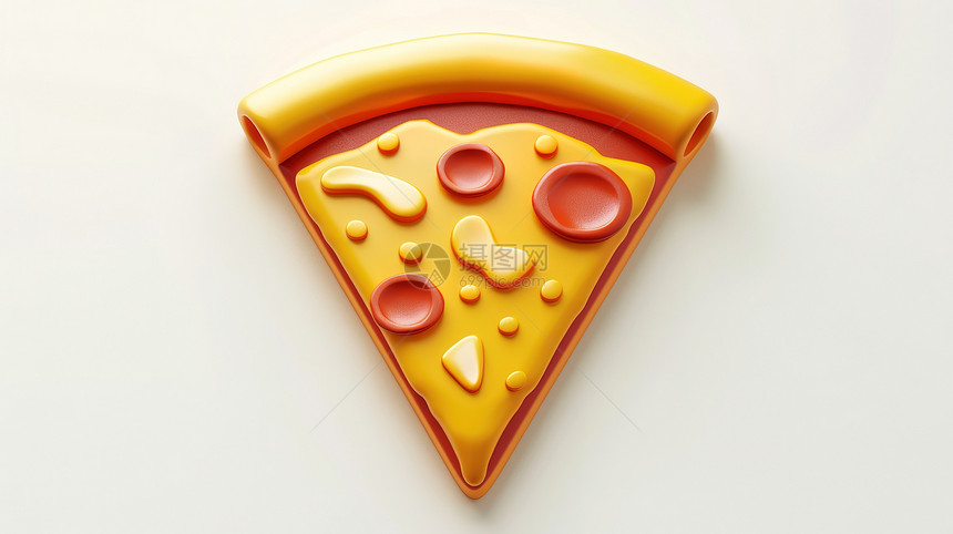 比萨3D图标图片