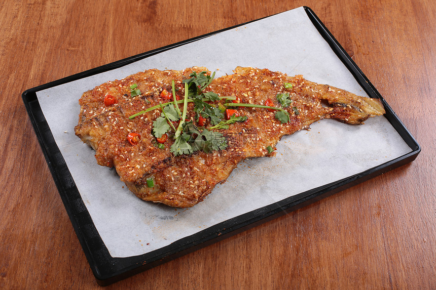 烤鳕鱼 鳕鱼  烧烤 撸串 菜谱 美食 美味 高清 大图图片