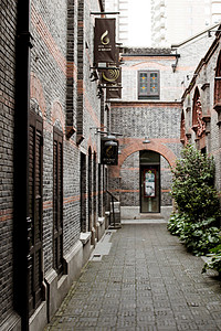 墩老上海的石库门背景