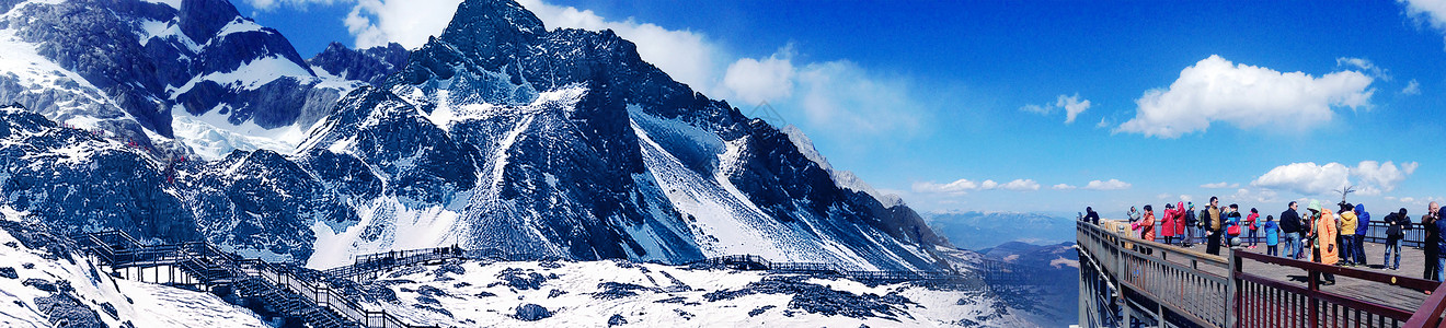 登顶图标玉龙雪山背景