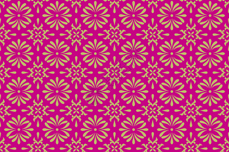 布料花朵素材玫红色墙纸布料几何图案背景背景