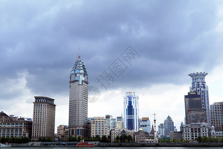 上海外滩万国建筑背景图片