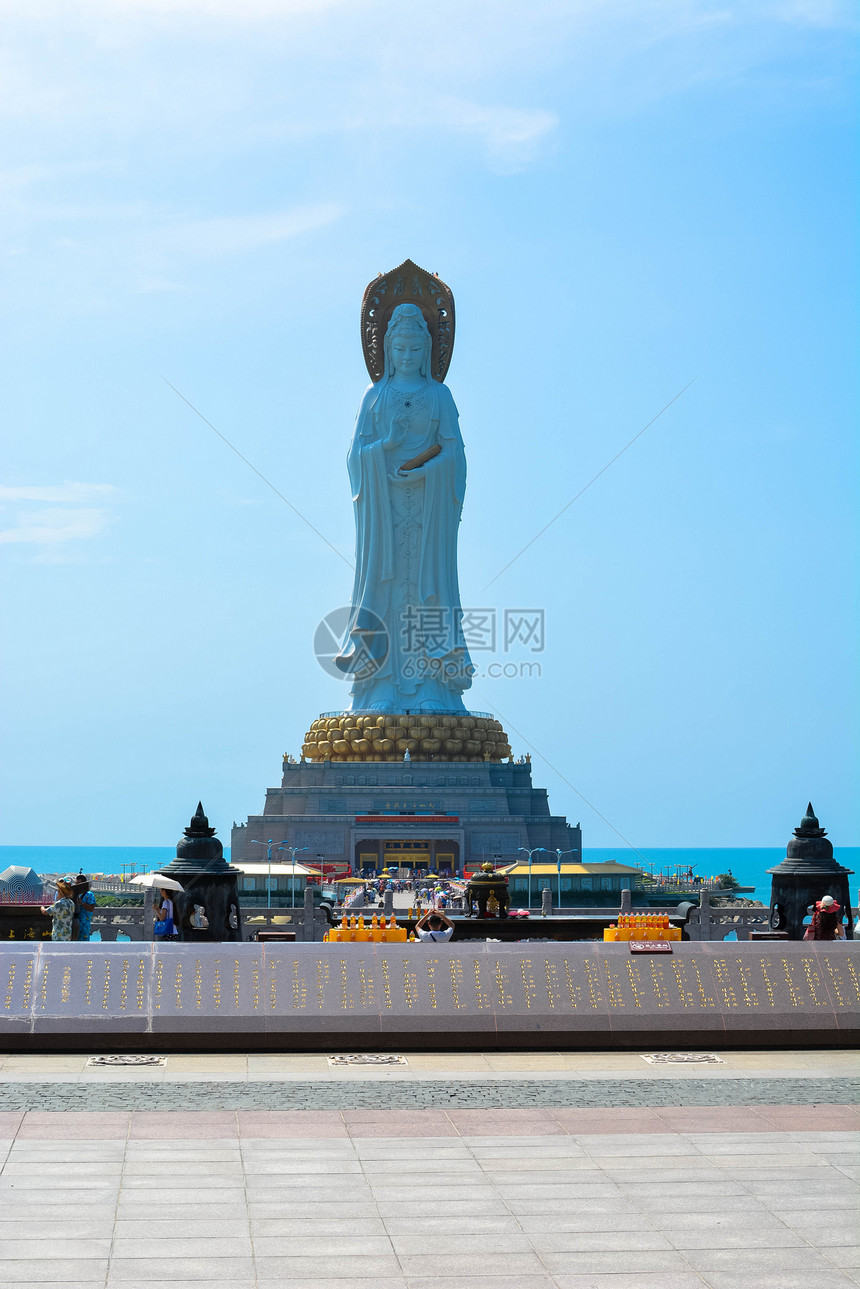 海上观音图片