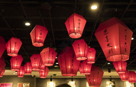 餐饮实体店中国风装修高清图片