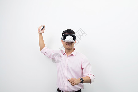 虚拟现实VR眼镜游戏场景图片