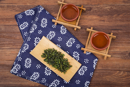 陶瓷壶中国茶艺茶叶茶具背景