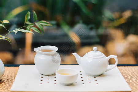 茶礼盒茶の静物背景