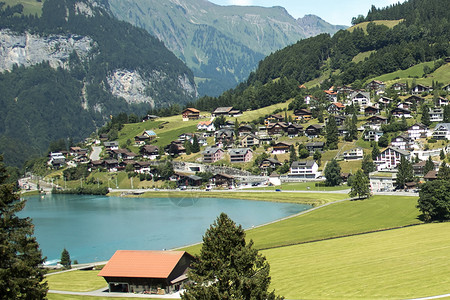 瑞士教堂欧洲风景背景